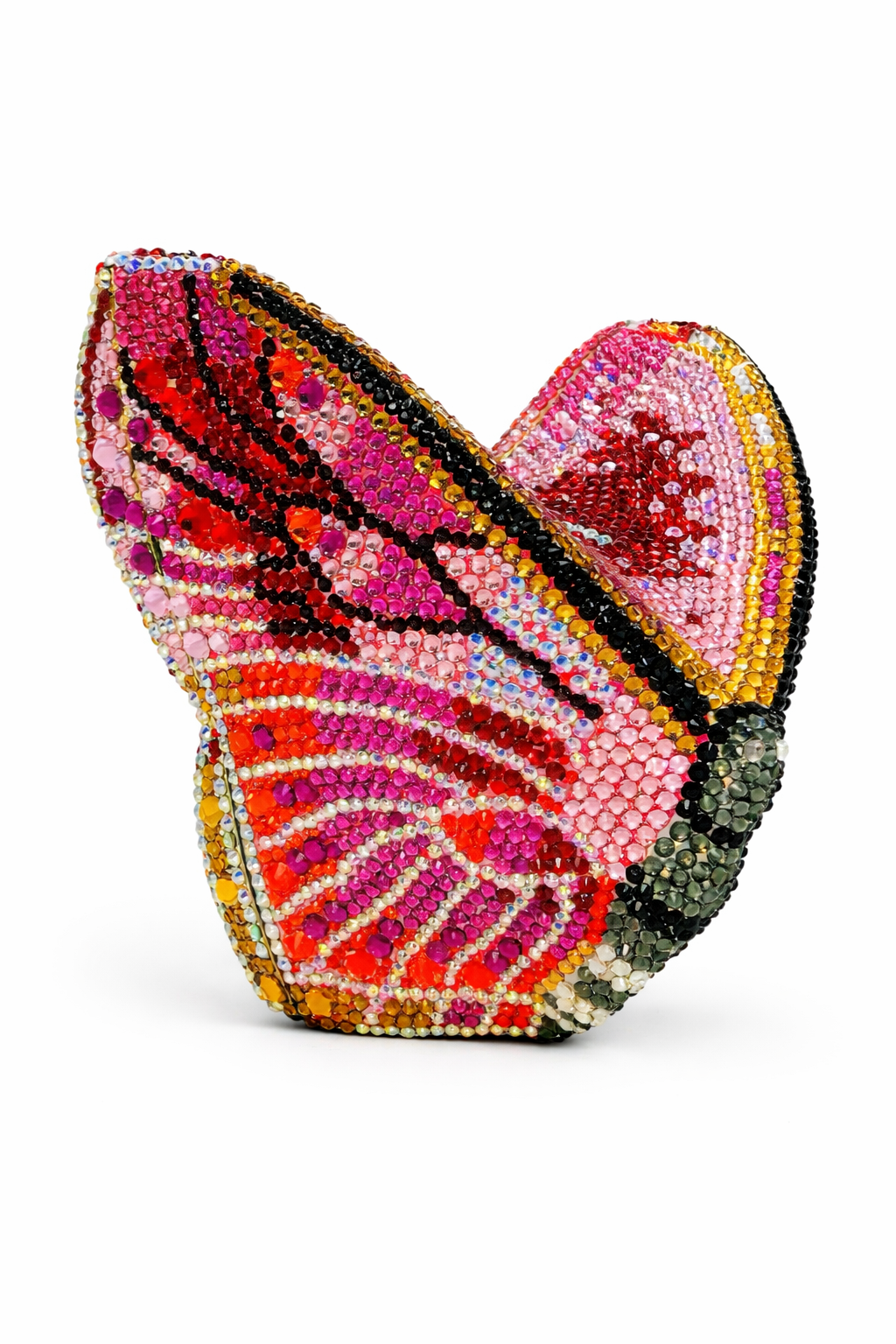 Crystal butterfly bag