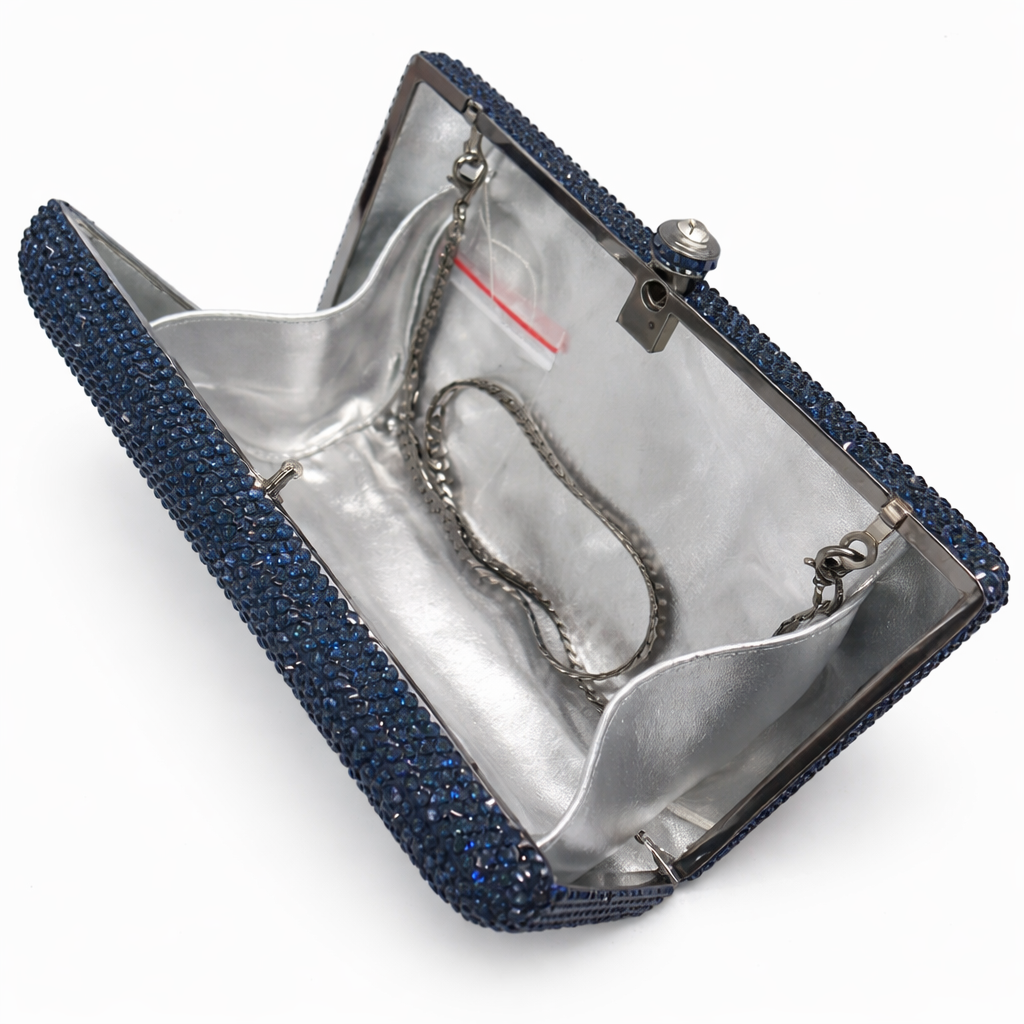 Passport Crystal Clutch