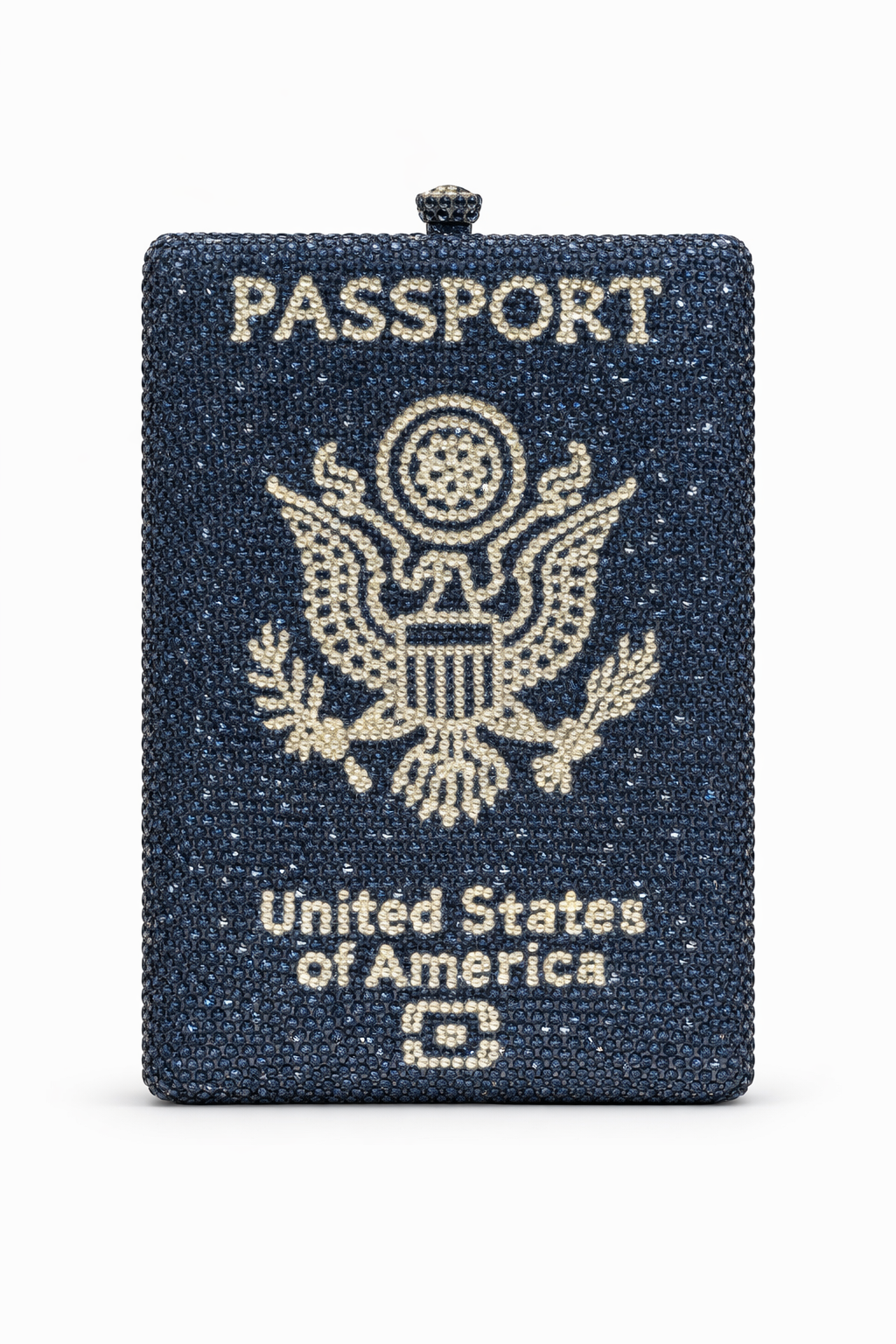 Passport Crystal Clutch